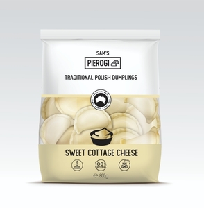 Frozen: Pierogi Sweet Cottage Cheese Sam's 800g - PICK UP ONLY FROM AUCKLAND SKAZKA STORE. CAN NOT BE DISPATCHED WITH COURIER