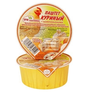 Pates: Canned Pate Chicken & Mushrooms 3 Hunters 135g