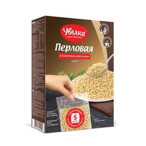 Grain Pearl Barley in Bags Uvelka 5x80g (400g)