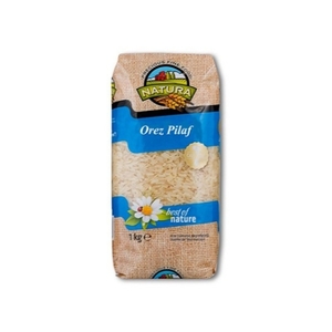 Grains & Pasta: Grain Rice for Pilaf Natura 1kg