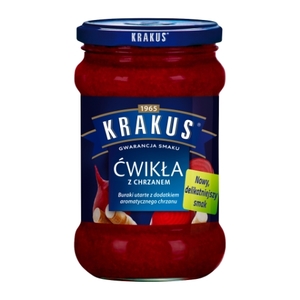 Preserves: Beetroot with Horseradish Krakus 300g