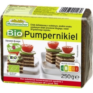 Grains & Pasta: CLEARANCE - Bread Organic Pumpernickel Benus 250g