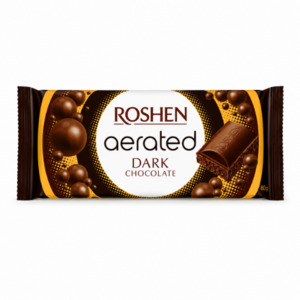 Chocolate & Sweets: Chocolate Bubble Extra Dark Roshen 80g