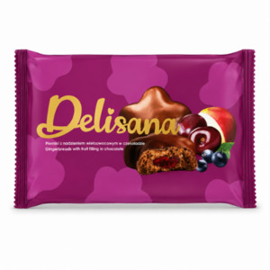 Chocolate & Sweets: CLEARANCE Gingerbreads Chocolate Stars Delisana 200g
