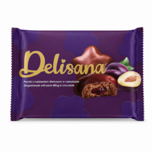 CLEARANCE Gingerbreads Stars Plum Delisana 200g