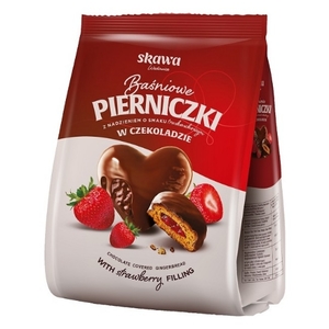 Gingerbreads in Chocolate Fairy Tale with Strawberry Skawa 150g