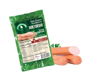 Sausages Frankfurters Doktorskie Fully cooked 280g