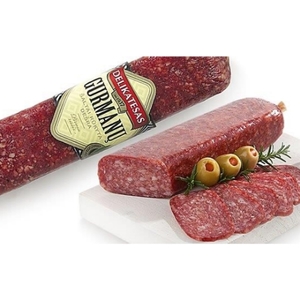 Deli: Salami Cold Smoked Gurmanu Delikatesas 1 piece approx. weight 350g