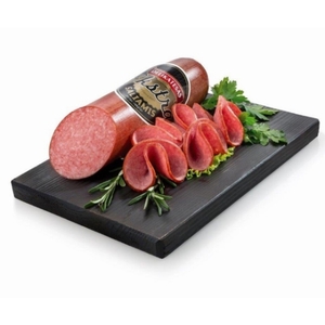 Sausage Salami Hot Smoked EXTRA Delikatesas 400g