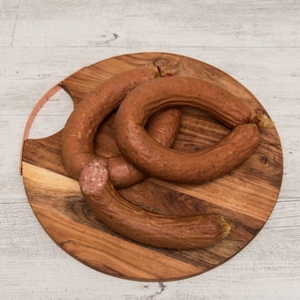 Meats & Sausages: Smoked Krakauer Ring Blackforest Gourmet, approx. 380 g