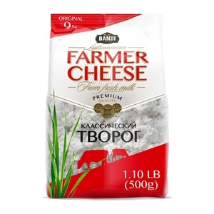 Deli: Cottage Cheese Original 9% Fat Bandi 500g