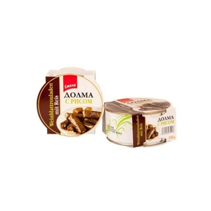 Deli: Rice in grape leaves canned Emelya 300g
