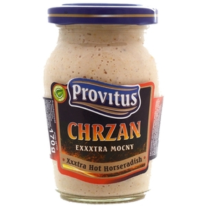 Preserves: Horseradish Extra Strong Provitus Jar 170g