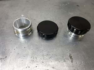 Filler Necks: 1" / 1.5" / 2" Aluminum Weld-On Filler Neck & Cap