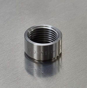 Speedflow Weld Ons: Speedflow - 989-M18-S - M18 Female Oxygen Weld On - Steel