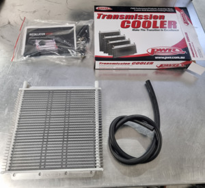 Pwr Transmission Oil Coolers: PWR Universal Transmission Oil Cooler Kits (4 Sizes)