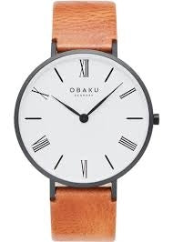 Watch: Obaku Watch V283GXBWRZ-DIB