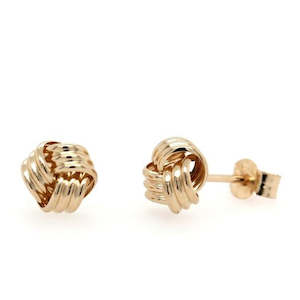 9ct Gold Earings: 9ct Stud Earing CAB22Y9