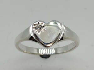 Signet Ring: April Signet Ring A933-4N-April