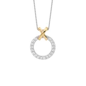 Ellani Silver Collection: Ellani Silver Pendant P896G