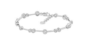 Ellani Silver Bracelet Bangle Collection: Ellani Silver Bracelet B233S