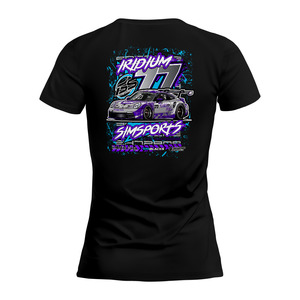 Iridium Sim Sports: Iridium Sim Sports Porsche Women's Tee