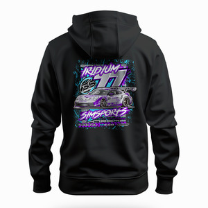 Iridium Sim Sports Porsche Hoodie