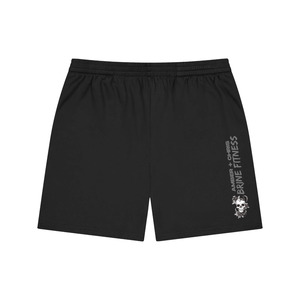 Team Brine Fitness: Grey Flower Skull Performance Shorts