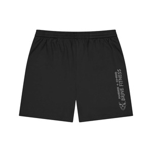 Team Brine Fitness: Grey Part Skull Performance Shorts