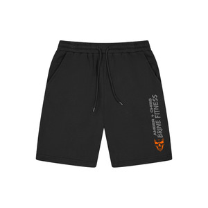 Team Brine Fitness: Orange Part Skull Lounge Shorts