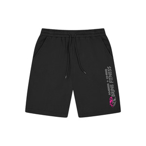 Team Brine Fitness: Pink Split Skull Lounge Shorts