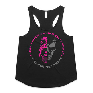 Split Skull Women's Active Blend Racerback