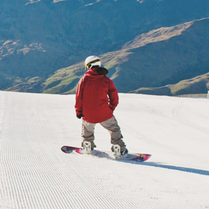 Cardrona & Treble Cone Standard Snowboard Set – Child