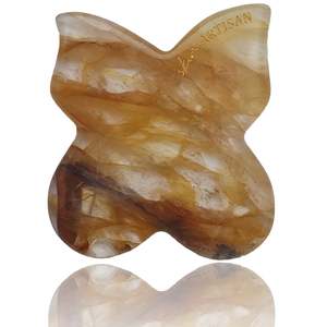 Butterfly Gua Sha -  Citrine