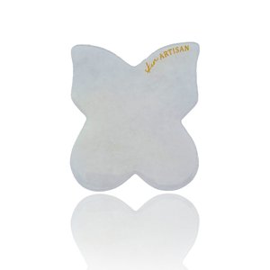 Butterfly Gua Sha -  White Jade