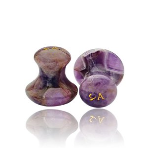 Gua Sha: Amethyst Mushroom Gua Sha Set
