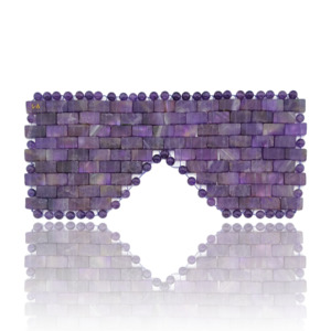 Crystal Face Masks: Amethyst Eye Mask