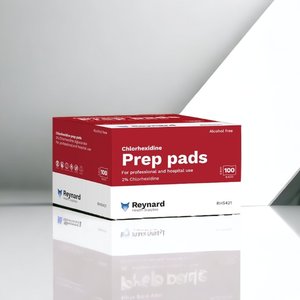Chlorhexidine Skin Prep Pads – 100 Pads