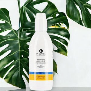 La Clinica Resurfacing Gentle Facial Cream Cleanser with Glycolic Acid 250mL