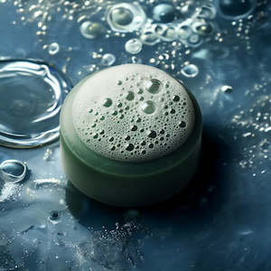 Solid Facial Cleanser: Barrier Shield Soft Foam Cleanse - Green Tea & Colloidal Oatmeal