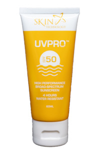 Sunscreen: UVPRO Sunscreen SPF50, 60ml