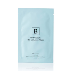 Biologi: Hydra Calm Bio Cellulose Sheet Mask Snowflower Leaf Extract – Single Sheet Mask