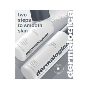 two steps to smooth skin