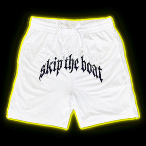 'LOGO' COURT SHORTS