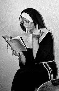 Art Library: A Nun's Quiet Time