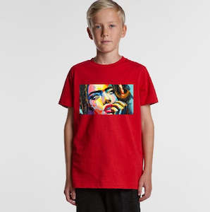 Art Tees: Woman Oil Painting