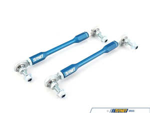 Turner Motorsport: Performance Adjustable Front End Links - Pair - BMW E46 3-Series