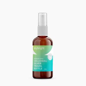 Products: Colloidal Silver Travel Bottle 100ml – Skybright Health