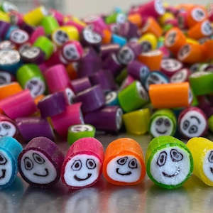 Treats: Smile Cola Rock Candy