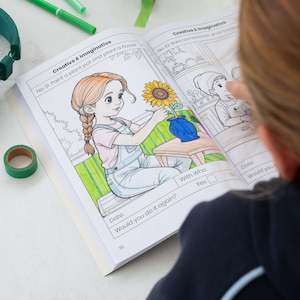 Kids Bucket List Colouring Book